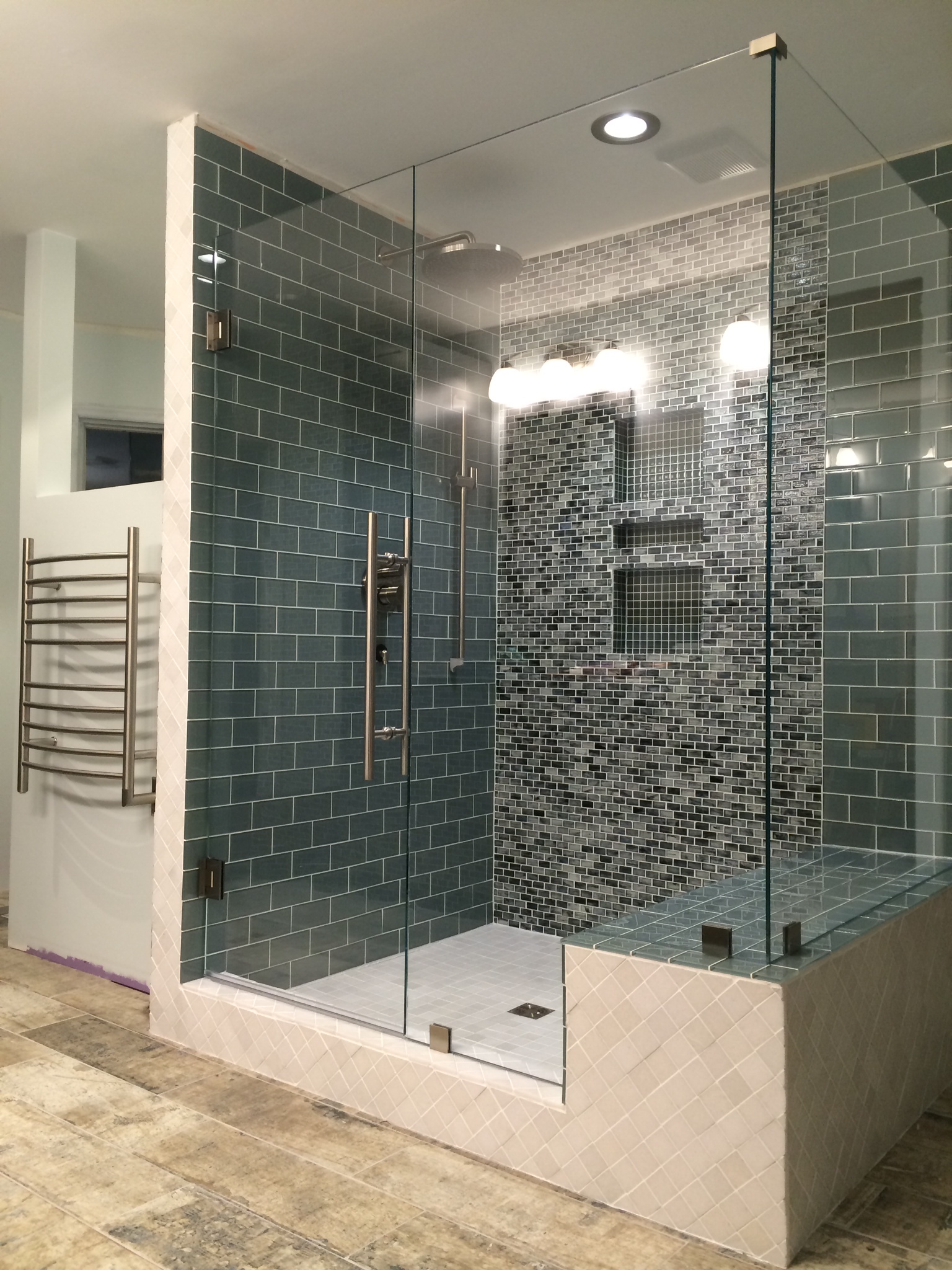 Walk Shower Glass Doors In Ideas With Bathroom Remode
